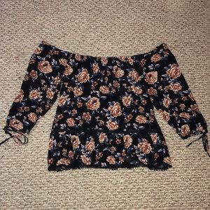 off the shoulder blouse